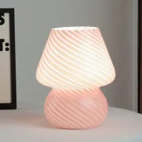 10. Mushroom Lamp: