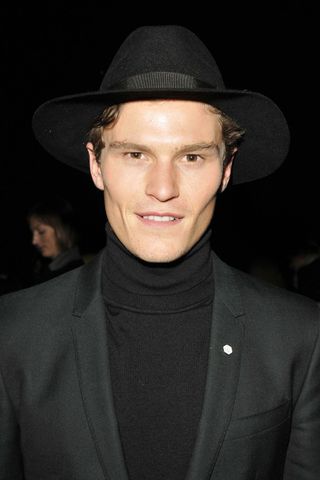 Oliver Cheshire At The YMC Fashion Show
