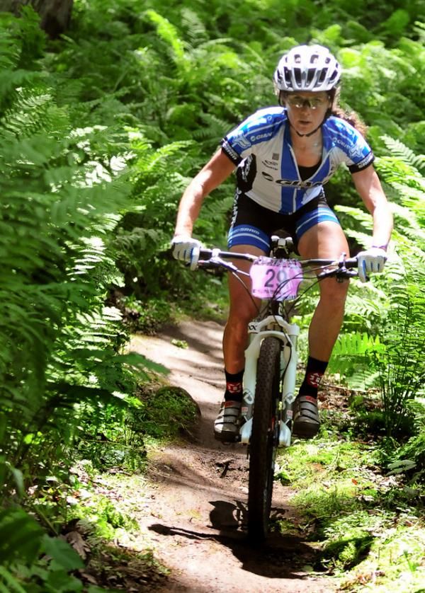 Kelli Emmett (Giant) should be a big factor in the Leadville 100 this year.