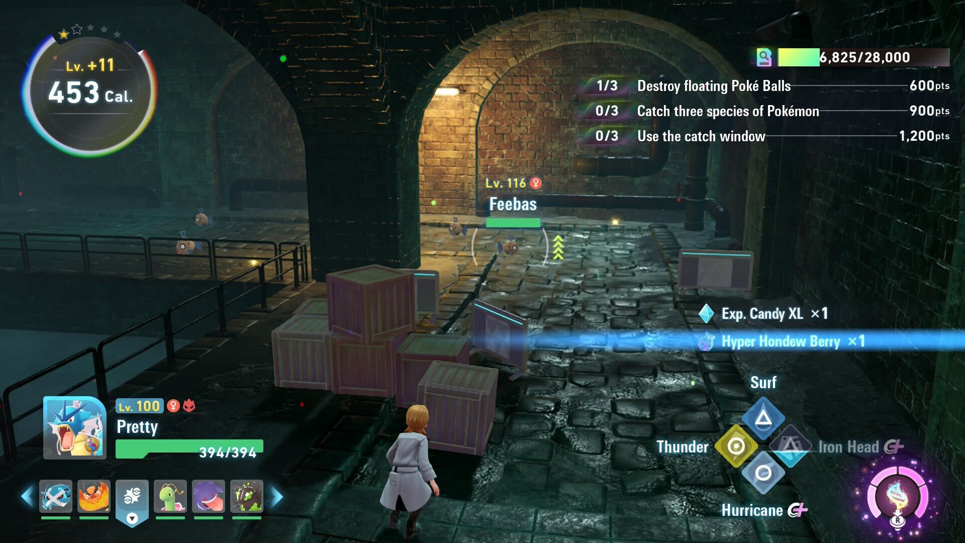 Feebas in Pokemon Legends ZA