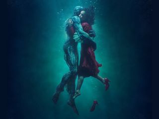 A fish-human and a human woman explore interspecies love in the film "The Shape of Water."