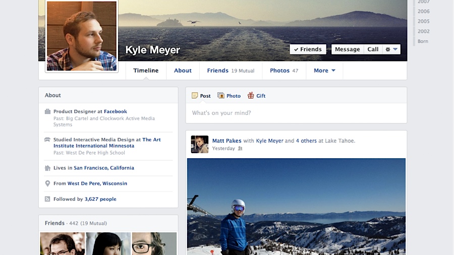 Facebook Timeline