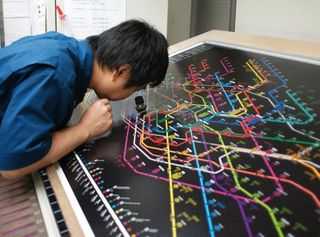 iA produced a series of Web Trend maps. Here, a lavish infographic showing the web's most influential sites was modelled around the Tokyo Metro Map. Sadly, the maps are no longer available, but examples hang in Google, Microsoft and even Yahoo's offices.