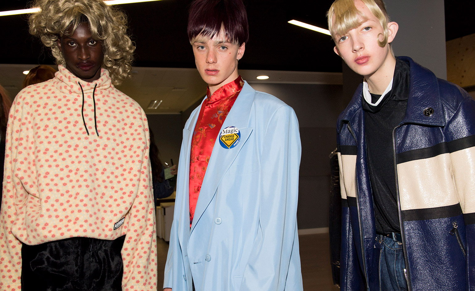 Backstage Martine Rose S/S 2020