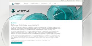 Autodesk discontinues Softimage
