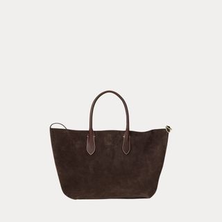 Ralph Lauren Reversible Suede Medium Bellport Tote