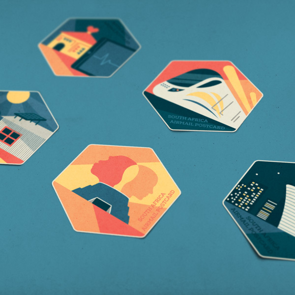 stamp illustrations