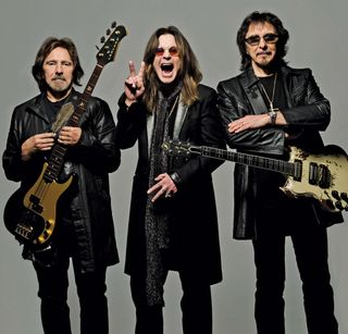 (From left) Black Sabbath's Geezer Butler, Ozzy Osbourne and Tony Iommi.