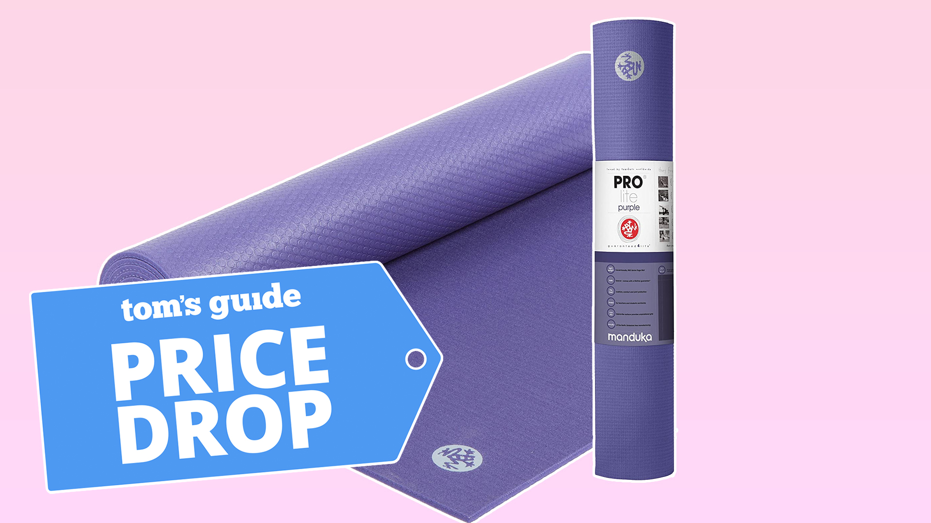 I use the Manduka PRO yoga mat for hot yoga — and now it's on sale
