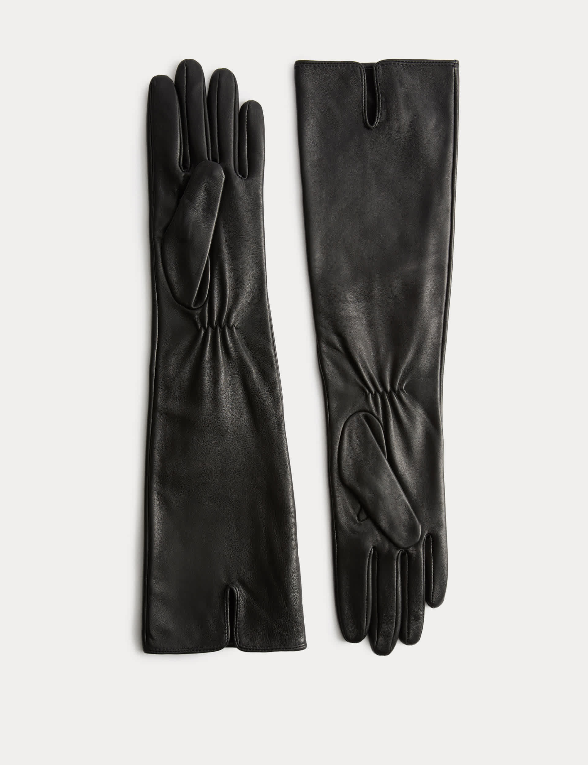 Leather Mid Length Gloves