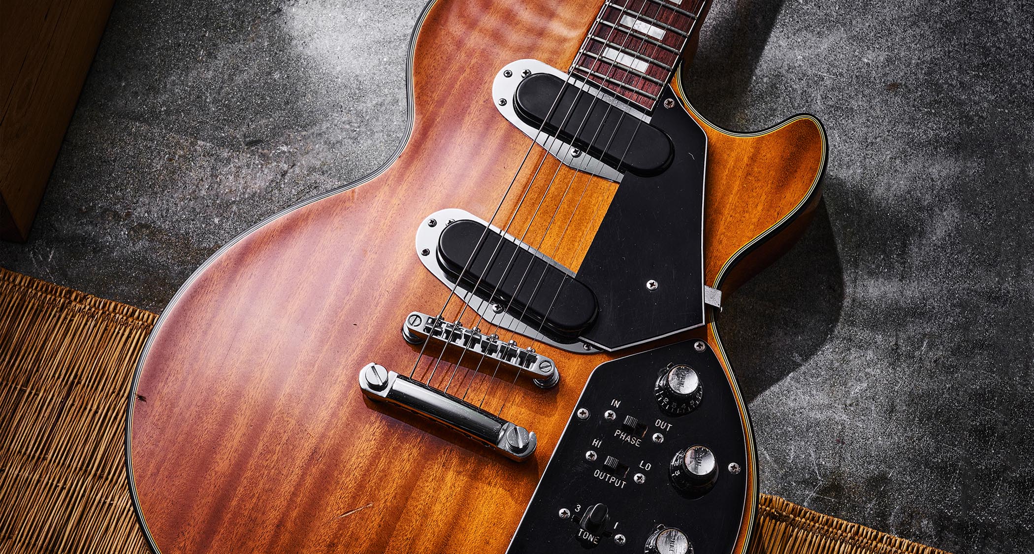 1972 Ibanez 2380 – a copy of the Gibson Les Paul Recording model of the era