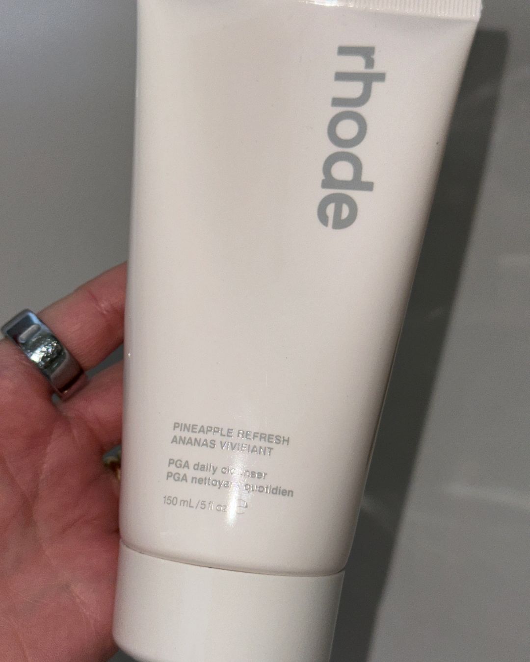 Rhode Pineapple Refresh foaming cleanser