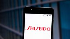 Shiseido Company logo seen displayed on a smartphone