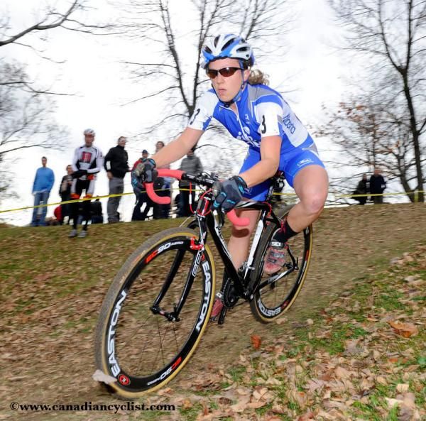 Katy Curtis (Team Alberta) is a newcomer to the sport.