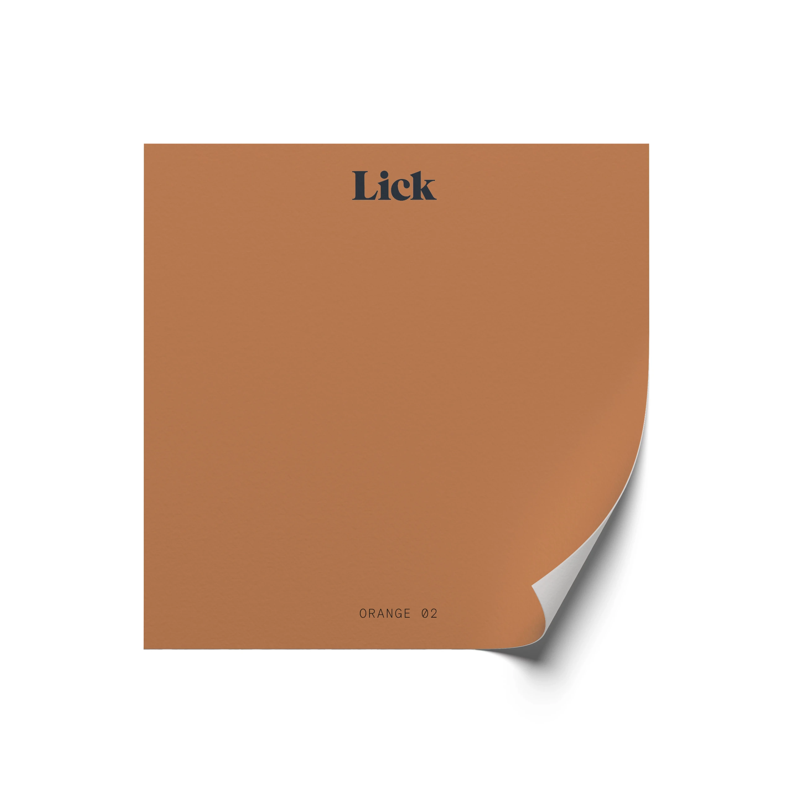 Lick Orange 02 Peel &amp;amp; Stick Tester