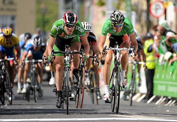 Gediminas Bagdonas (An Post-Sean Kelly) takes the sprint for fifth place