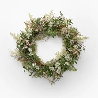 Faux Herbiflora Wreath