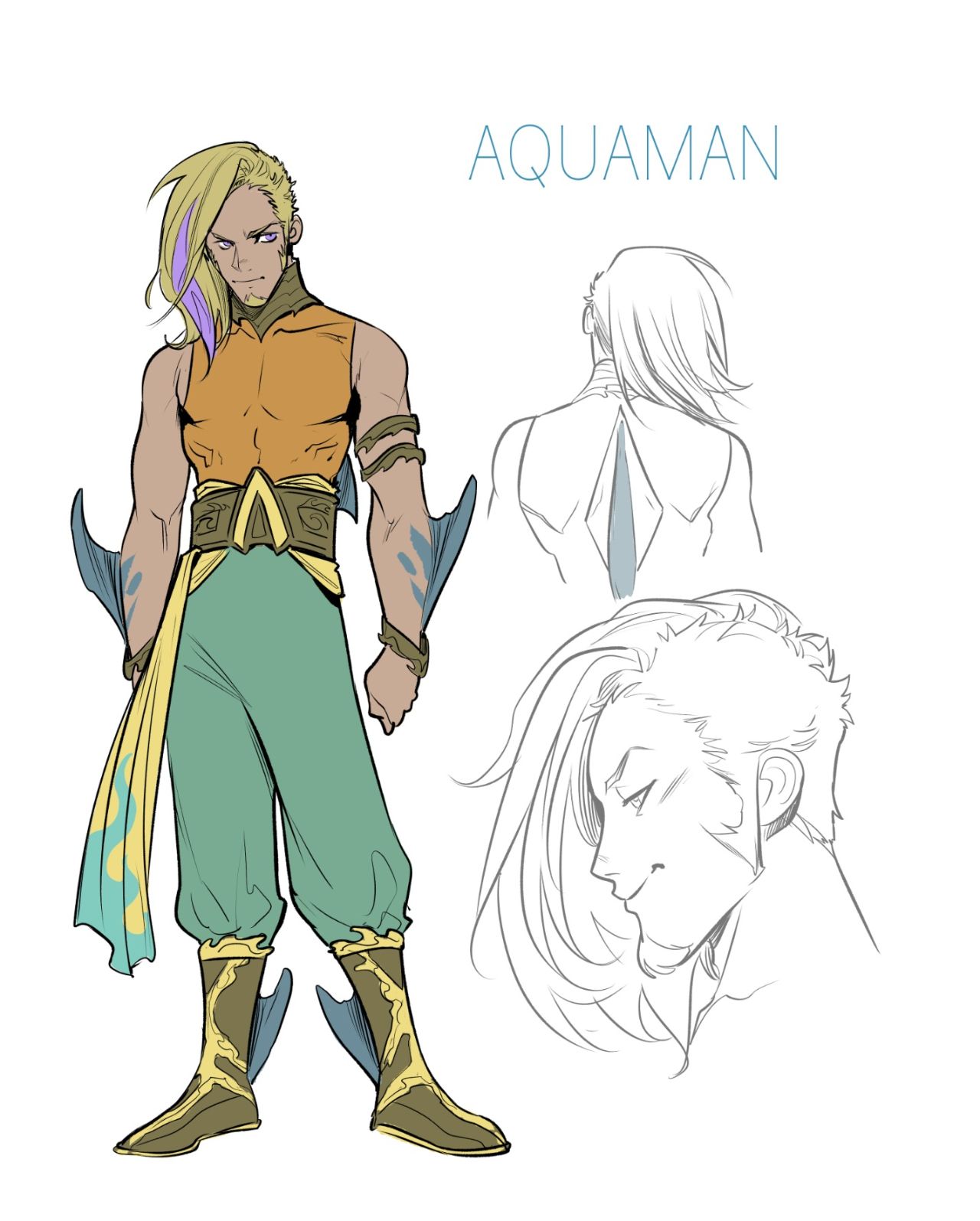 RWBY/Justice League character designs