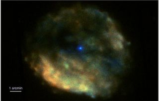 Mystery Object Found in Supernova's Heart