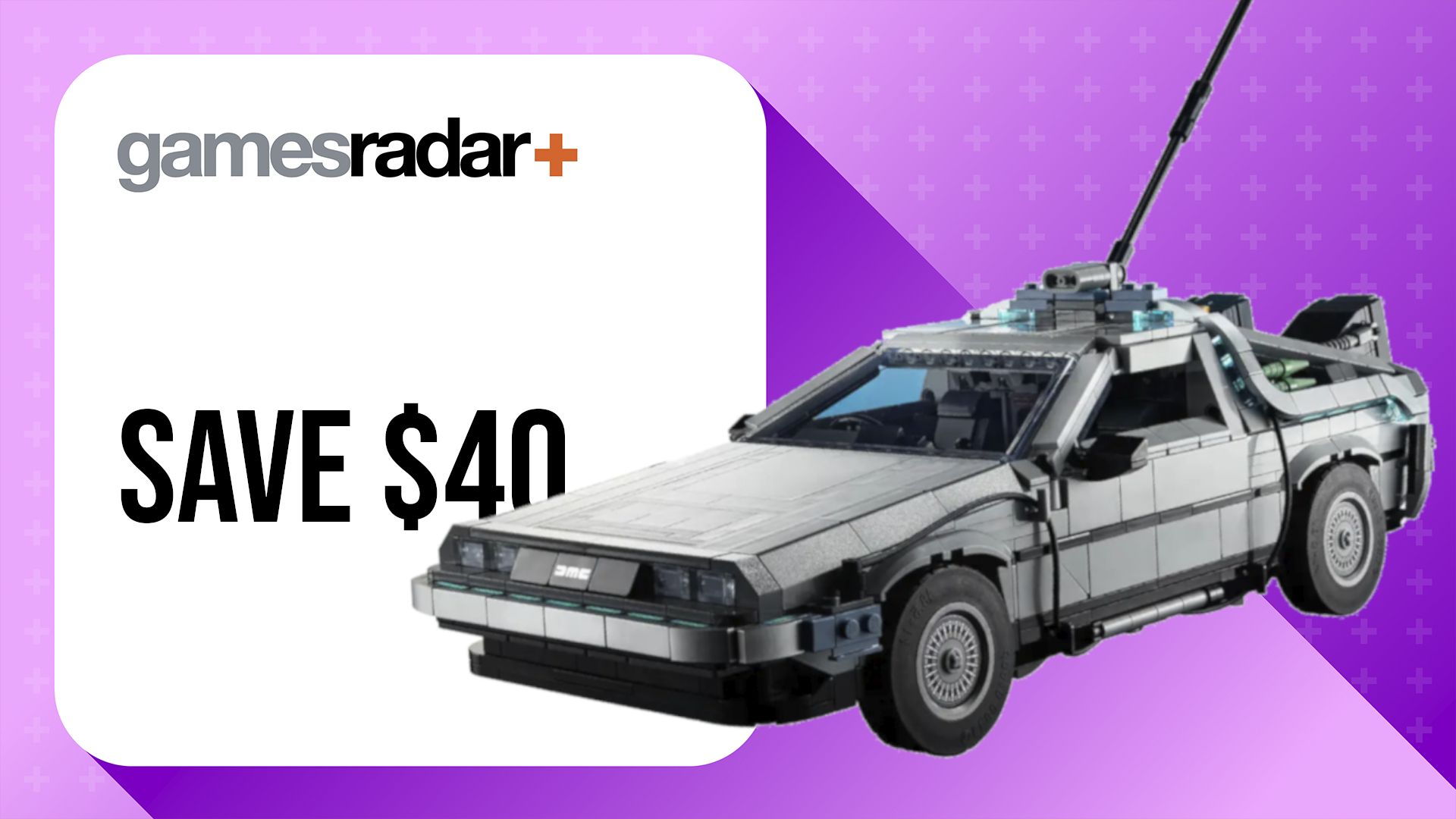 Cyber Monday Lego deals with Back to the Future DeLorean