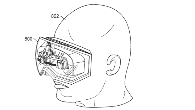 Apple head-mounted display patent