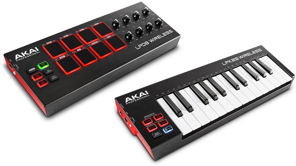 Akai S L Series Midi Pad And Keyboard Controllers Go Wireless With Bluetooth Connectivity Musicradar