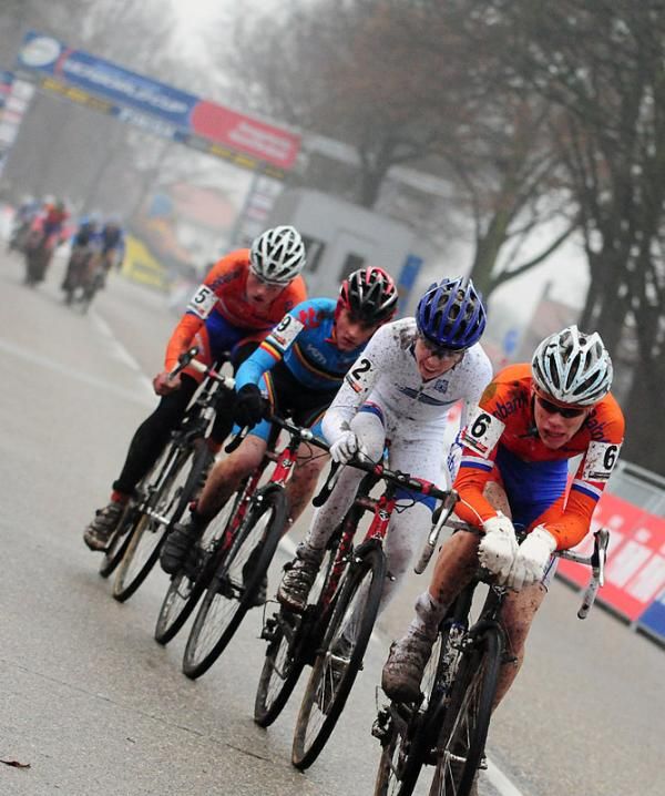 Emiel Dolfsma (Netherlands) leading a paceline.