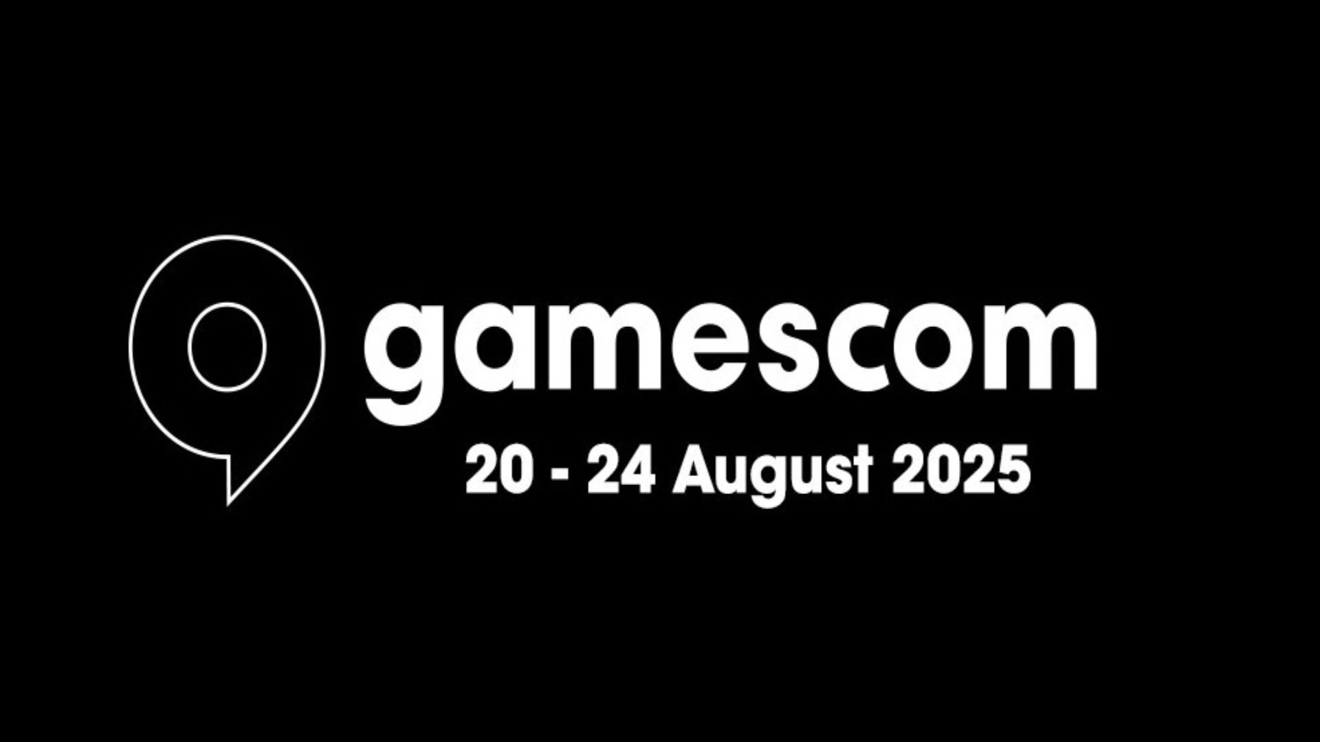 Gamescom Banner Logo with the dates 20 - 24 August 2025