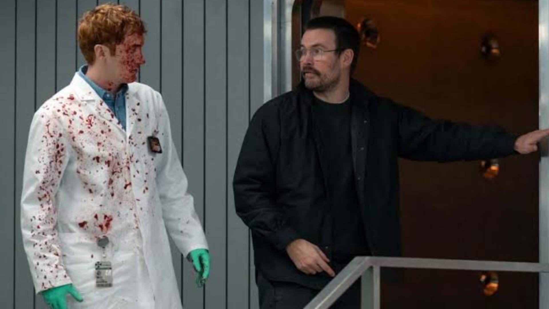 A behind-the-scenes look at the Umbrella lab in the Resident Evil movie