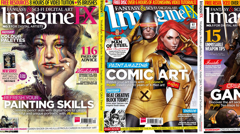 ImagineFX is perfect for sci-fi and fantasy fans