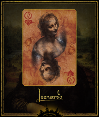 Leonardo da Vinci playing cards