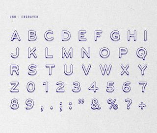 Free font: UGO