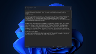 Bloc-notes mis à jour dans Windows 11