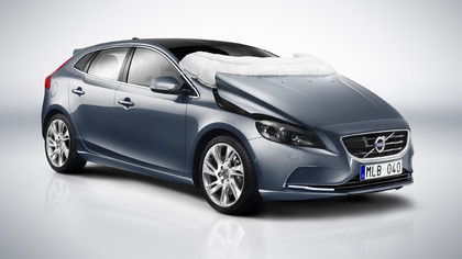 Volvo's pedestrian airbag