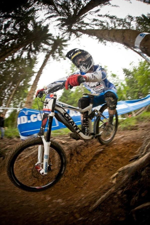 Danny Hart races in Leogang