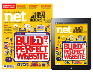 Build the perfect website with the latest issue of net mag