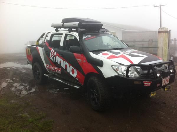The media car for La Ruta