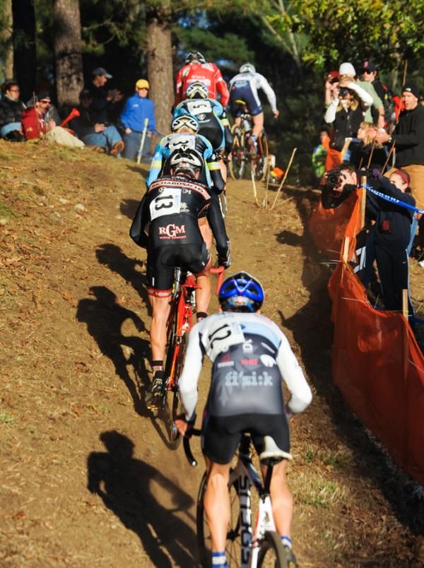 The climb.