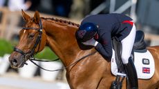 Charlotte Cundall and FJ Veyron at the European Para Dressage Championships