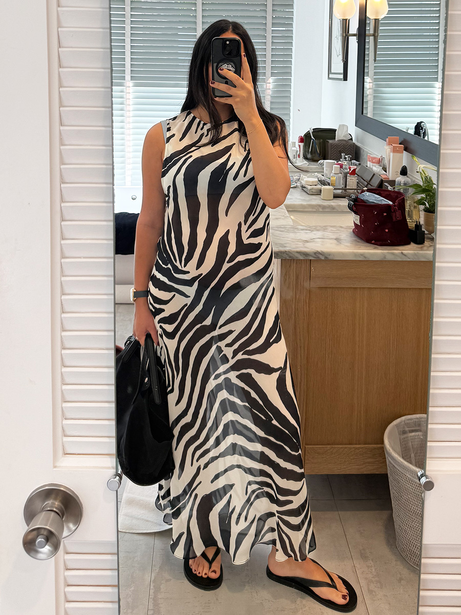 @nicoleakhtarzad mirror selfie in spring/summer ouftif