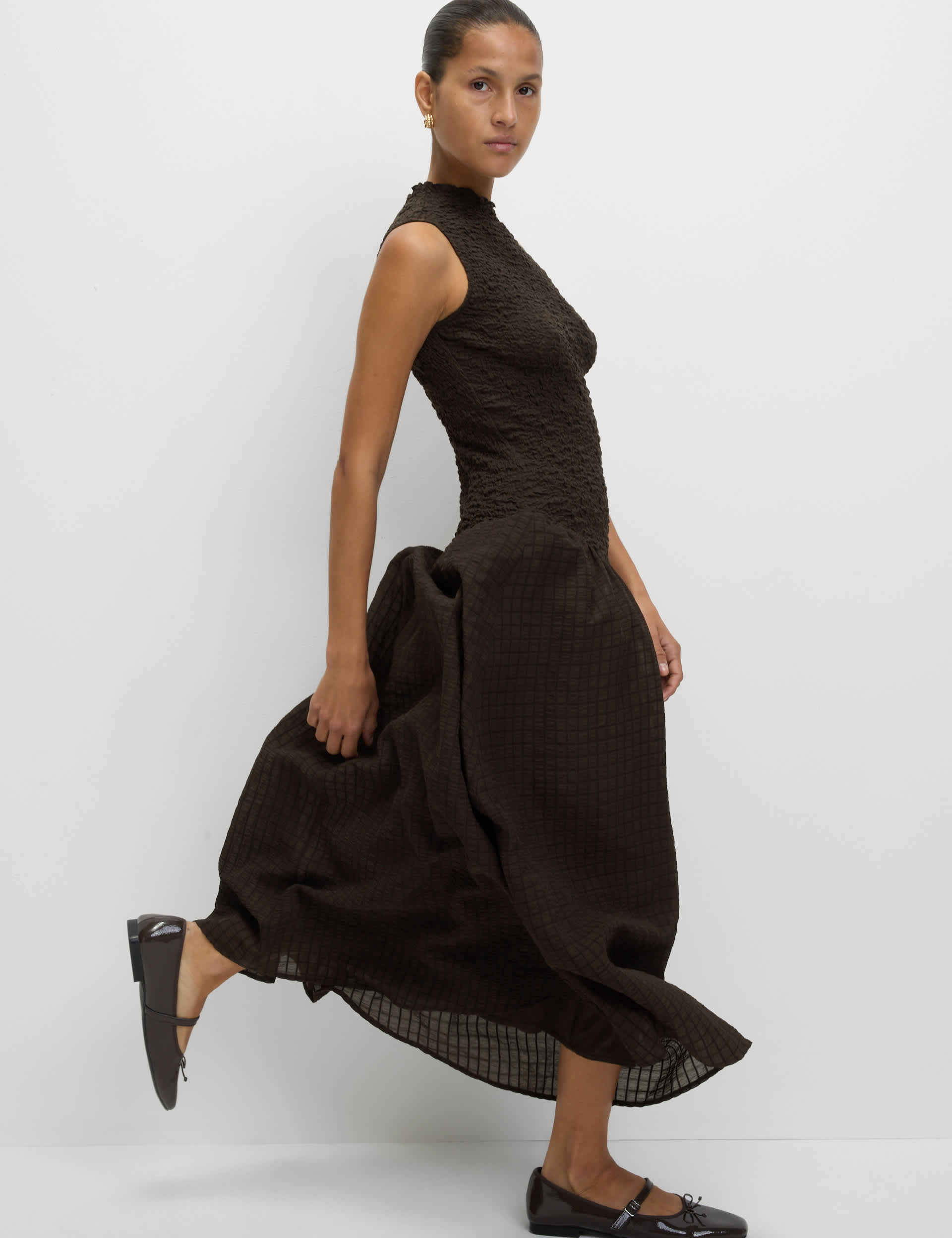Jersey Midi Dress