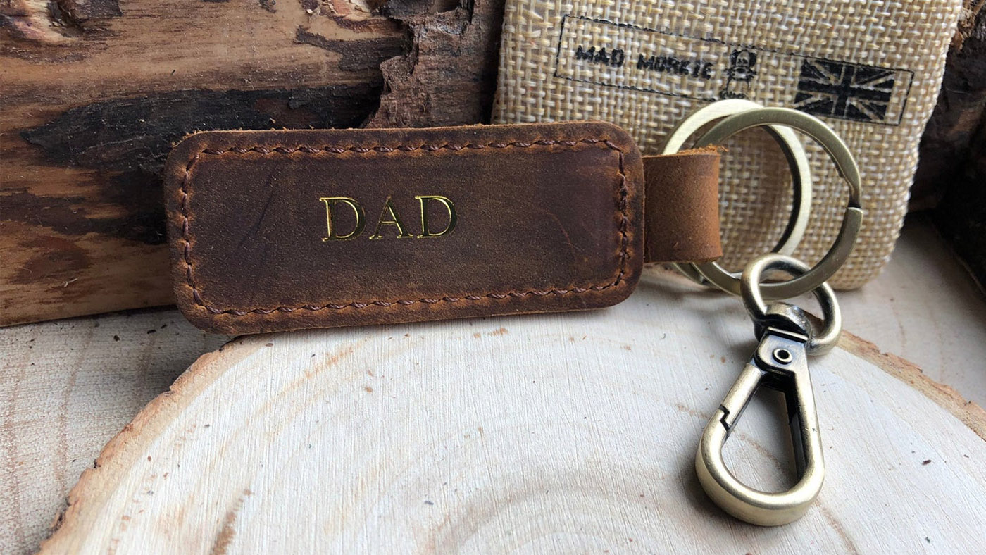 Leather keyring horsey Father&amp;rsquo;s Day gifts