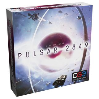 Pulsar 2849 board game on a white background