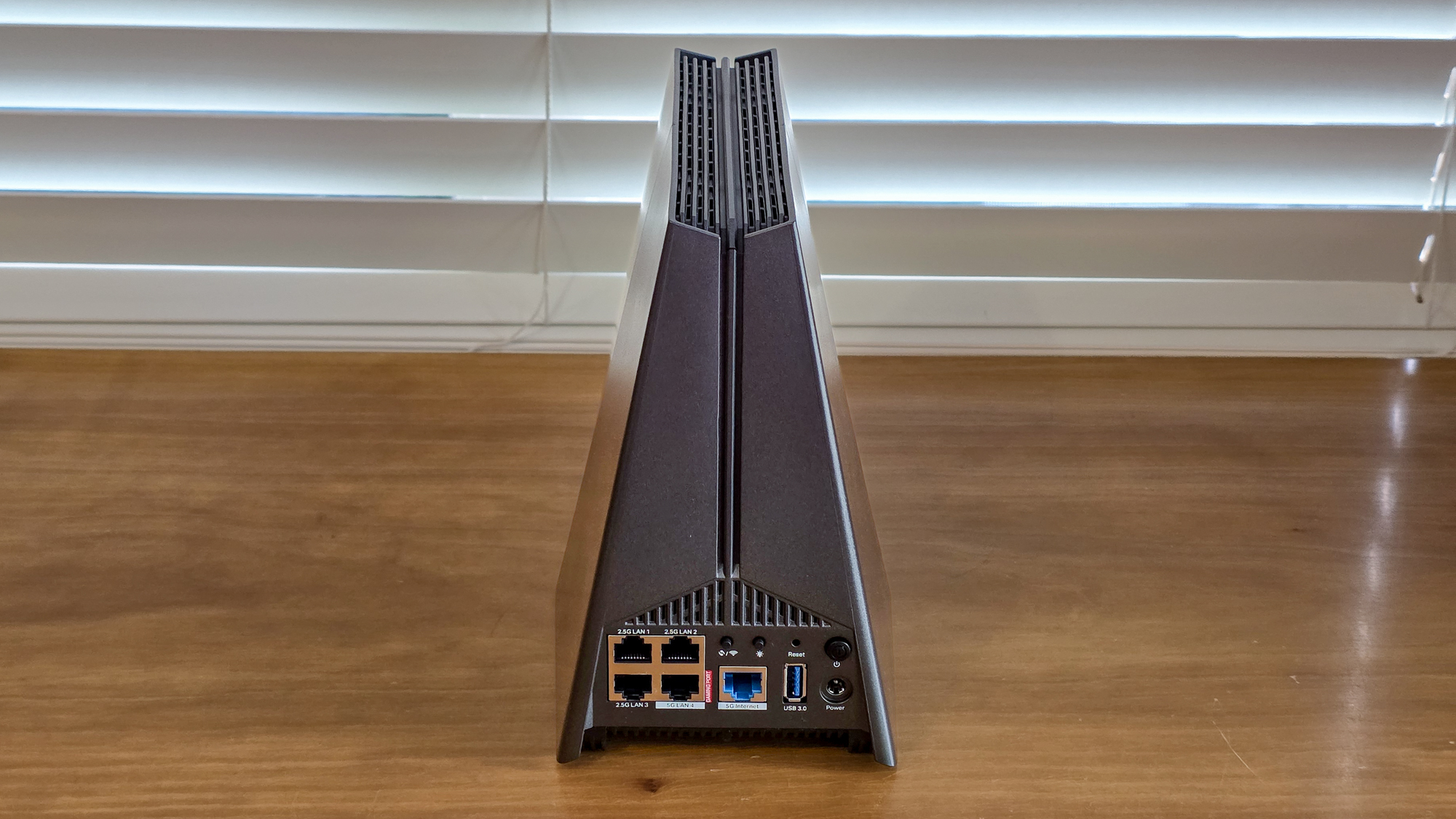 The back of a TP-Link Archer GE650 router