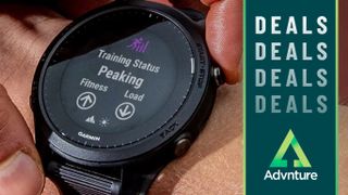 Garmin Forerunner 945 watch on man&#039;s wrist