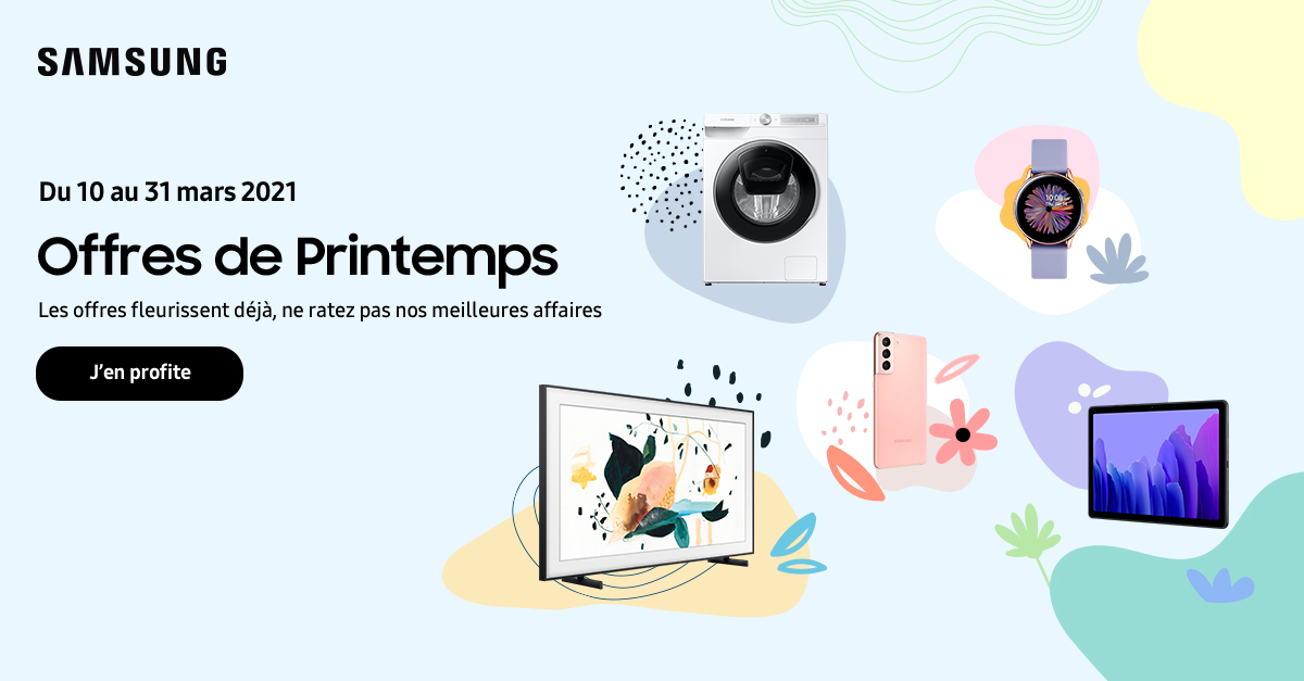Samsung - Offres de printemps