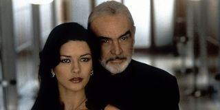 Catherine Zeta-Jones and Sean Connery in Entrapment