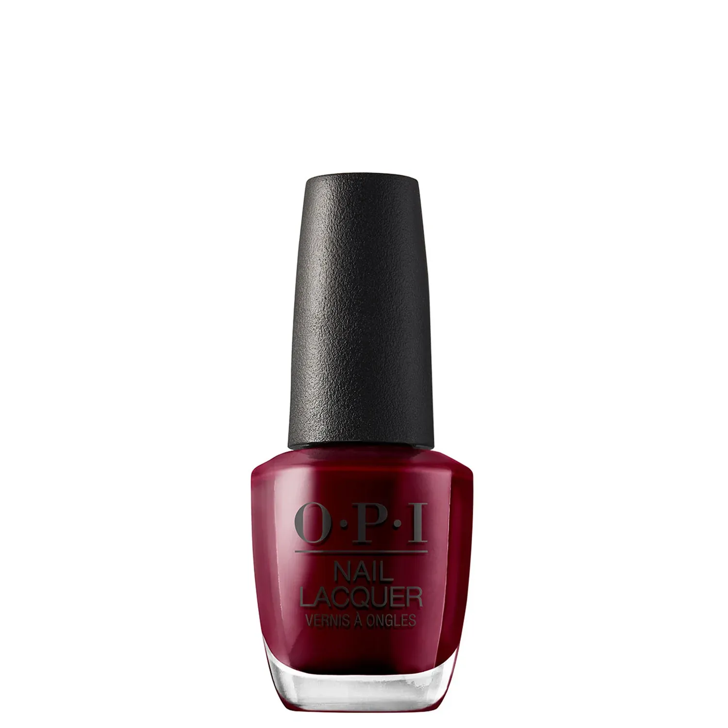 Opi Nail Lacquer Dark Red Nail Polish - Malaga Wine 15ml