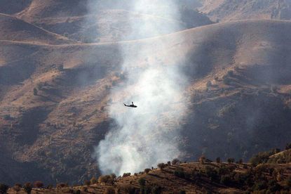 Turkey attacks PKK in Iraq in 2007