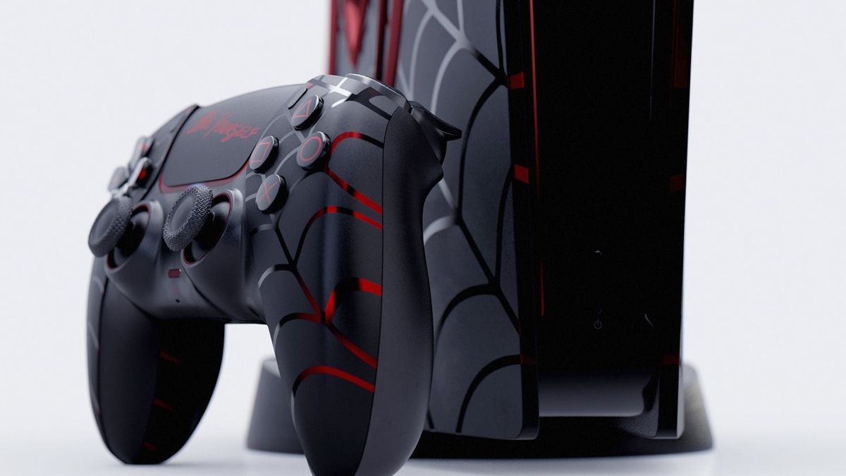 ps5 console spiderman edition